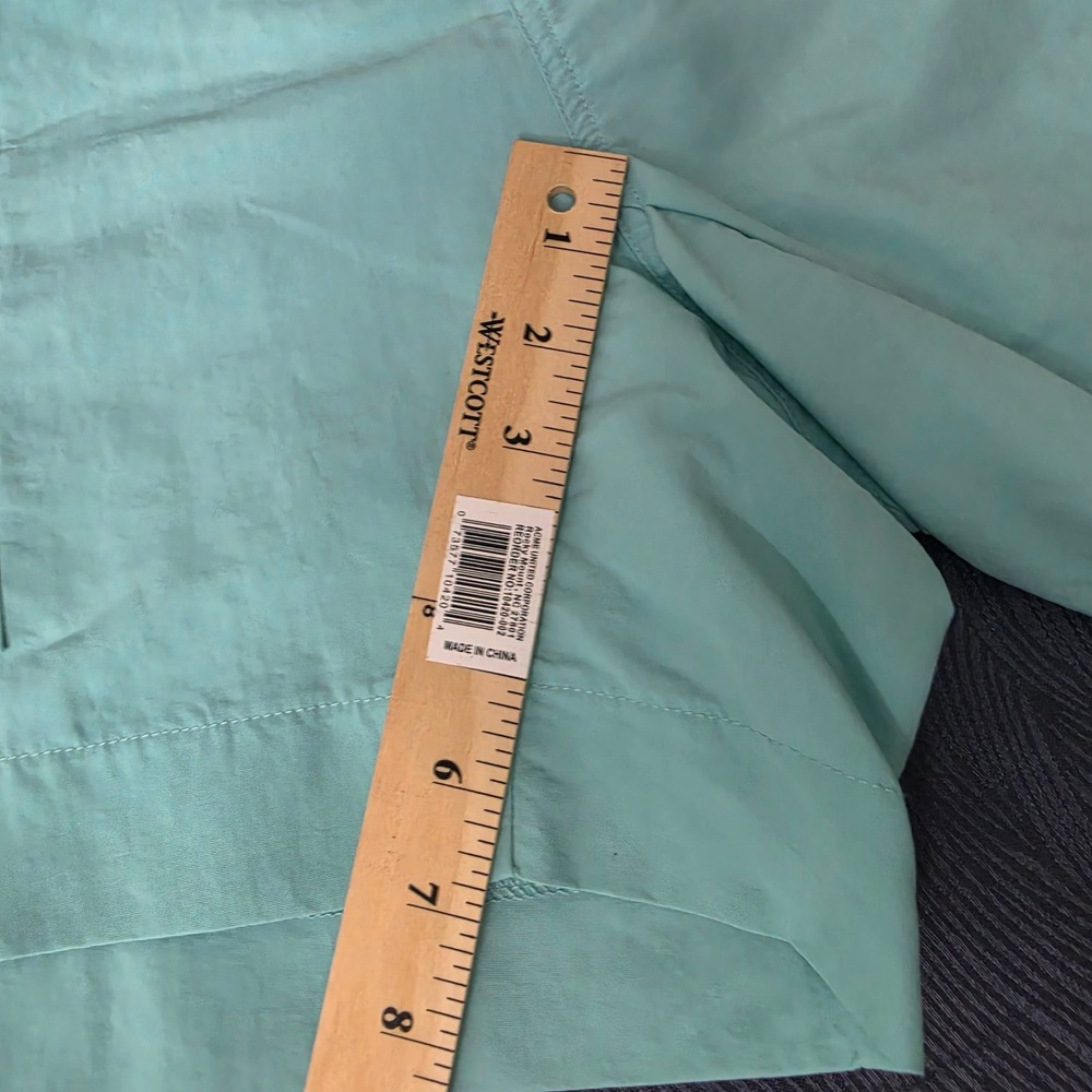AFTCO Original Fishing Shorts Mens 42 Ocean Wave Blue Green M01 6in Inseam NWT - Picture 6 of 10